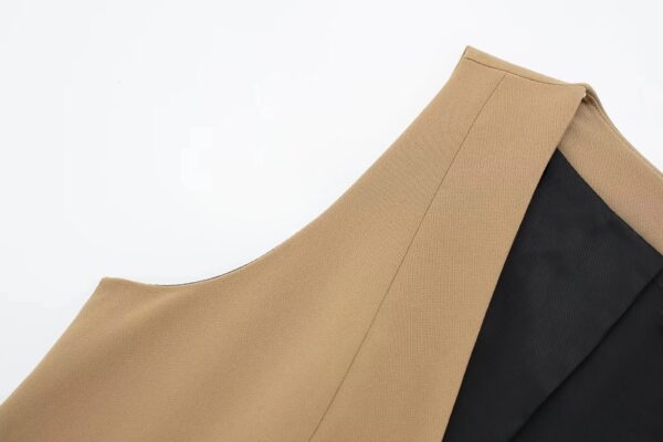 Gilet tendance beige – Image 3