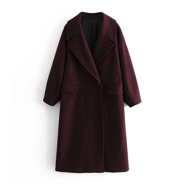 Manteau burgundy