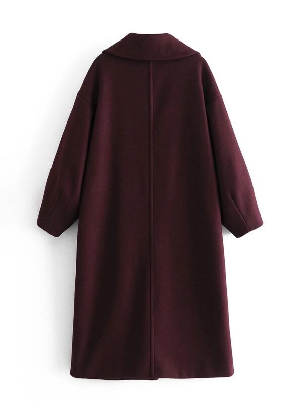Manteau burgundy – Image 2