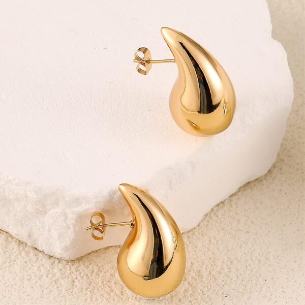 Boucles d’oreille style Bottega Vaneta
